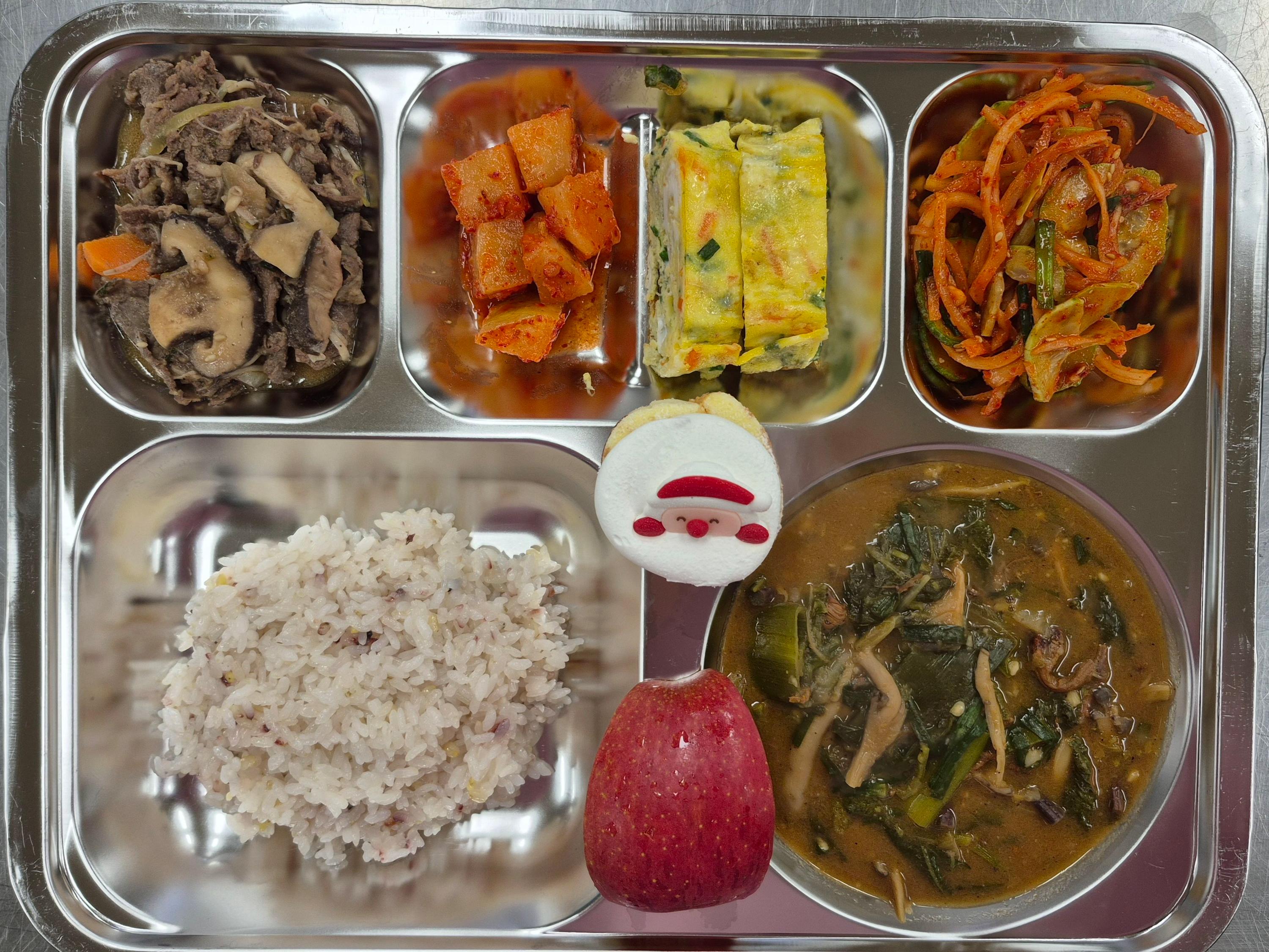 12월23일 급식 사진